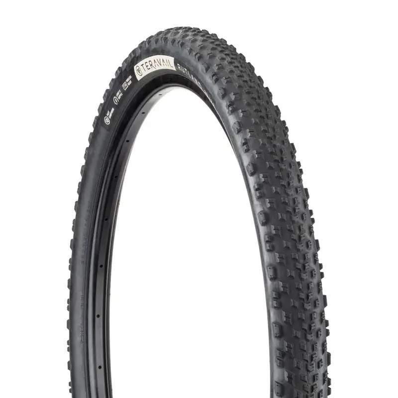 Balfes Bikes Teravail Rutland 29 inch Light and Supple Tubeless Ready Folding Gravel Tire in Black | Free postage over £30, £10 off first order, price match & 0% finance.