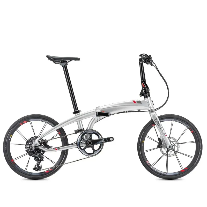 Tern Verge X11 Folding Bike 2026 in Silver-1