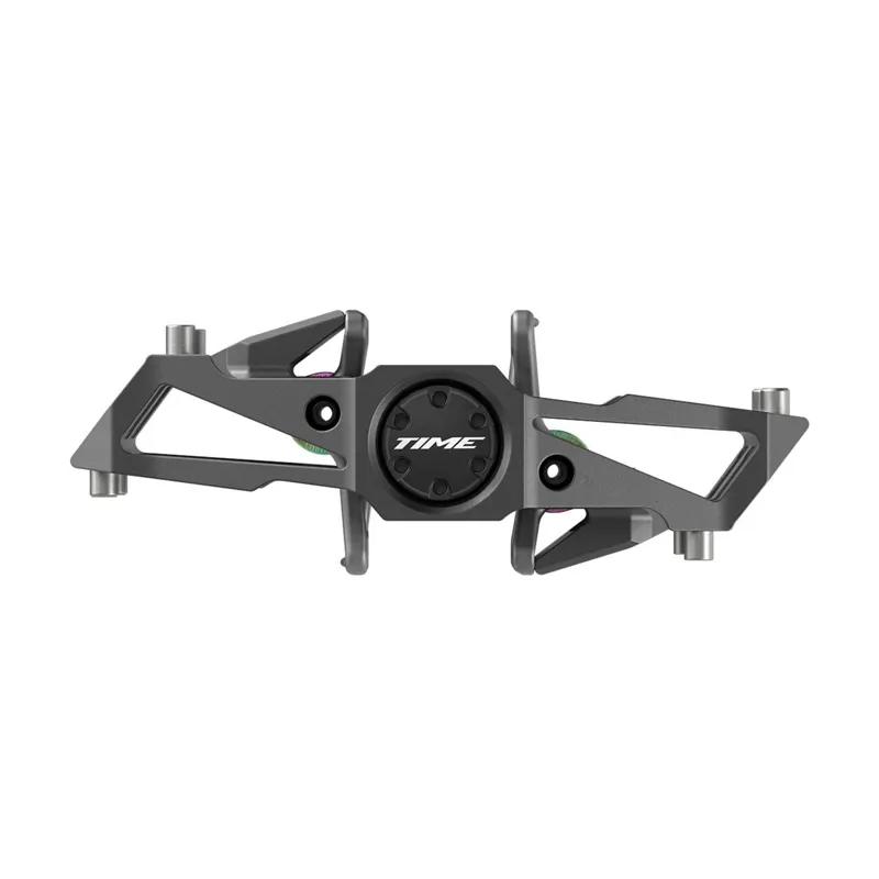 Time Speciale 10 Large MTB Pedals including ATAC Standard Cleats in Dark Grey-1