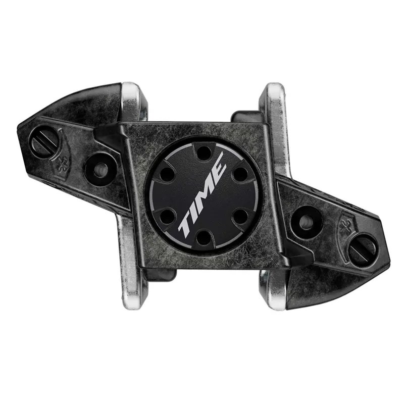Time XC 10 MTB Pedals including ATAC Standard Cleats in Carbon Black-1