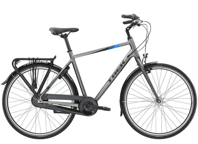 2019 Trek L100 Mens Hybrid Bike in Grey