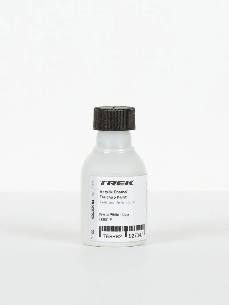 Trek Touch-up Paint 30ml in Gloss Crystal White TK100-P