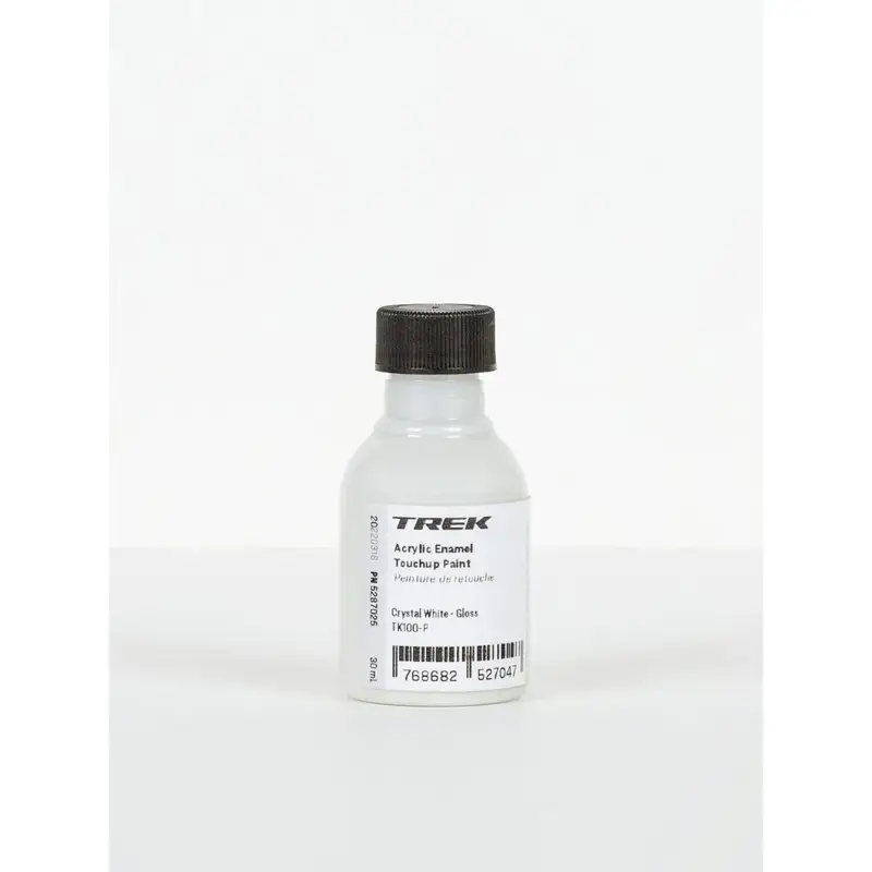 Balfes Bikes Trek Touch-up Paint 30ml in Gloss Crystal White TK100-P | Free postage over £30, £10 off first order, price match & 0% finance.