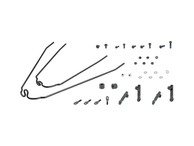 Trek Wahoo Path 24-inch Front and Rear Fender Set in Black-1