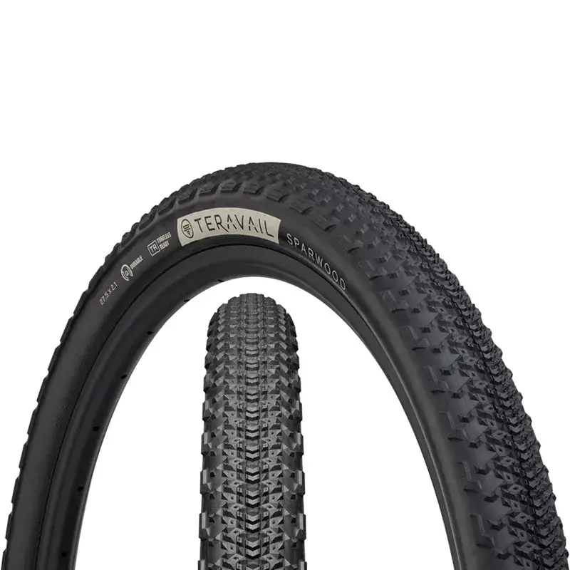 Balfes Bikes Teravail Sparwood Light and Supple 27.5 inch Tubeless Ready Folding Bead 60Tpi Casing in Black | Free postage over £30, £10 off first order, price match & 0% finance.
