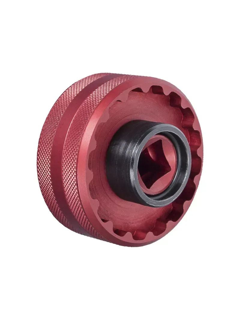 Unior T47 Bottom Bracket Socket in Red