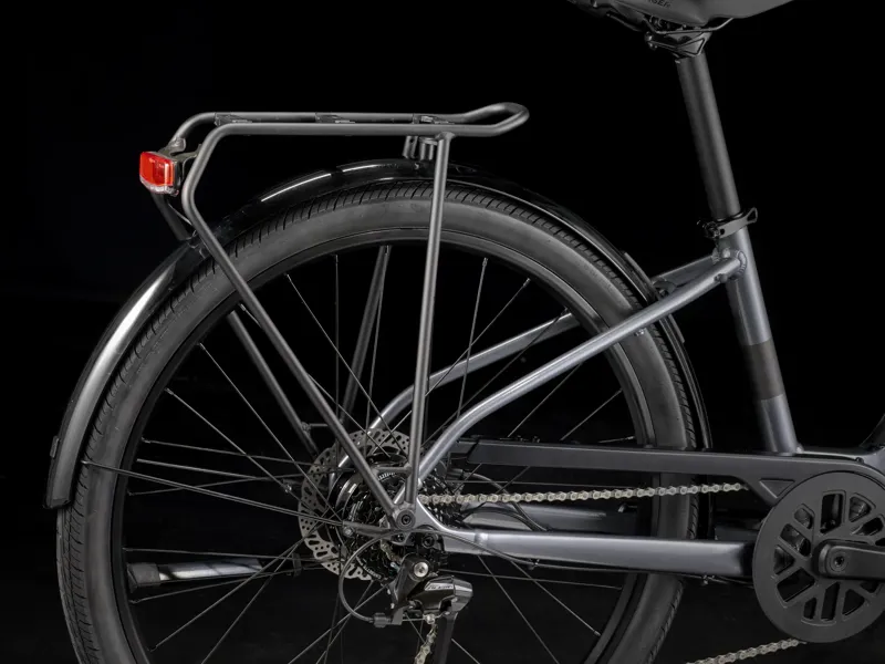 Trek Verve+ 1 Lowstep LT Electric Hybrid Bike 2026 in Galactic Grey-8