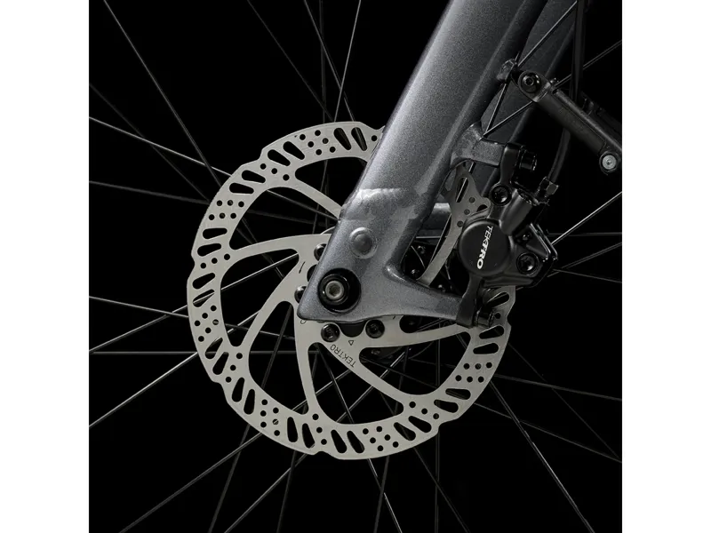 Trek Verve+ 1 Lowstep LT Electric Hybrid Bike 2026 in Galactic Grey-9