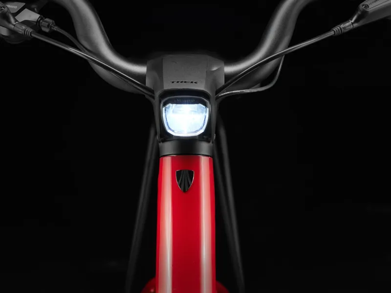 Trek Verve+ 1 Lowstep LT Electric Hybrid Bike 2026 in Viper Red-7