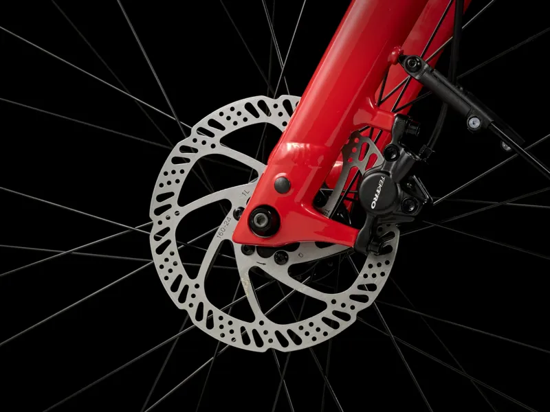 Trek Verve+ 1 Lowstep LT Electric Hybrid Bike 2026 in Viper Red-9