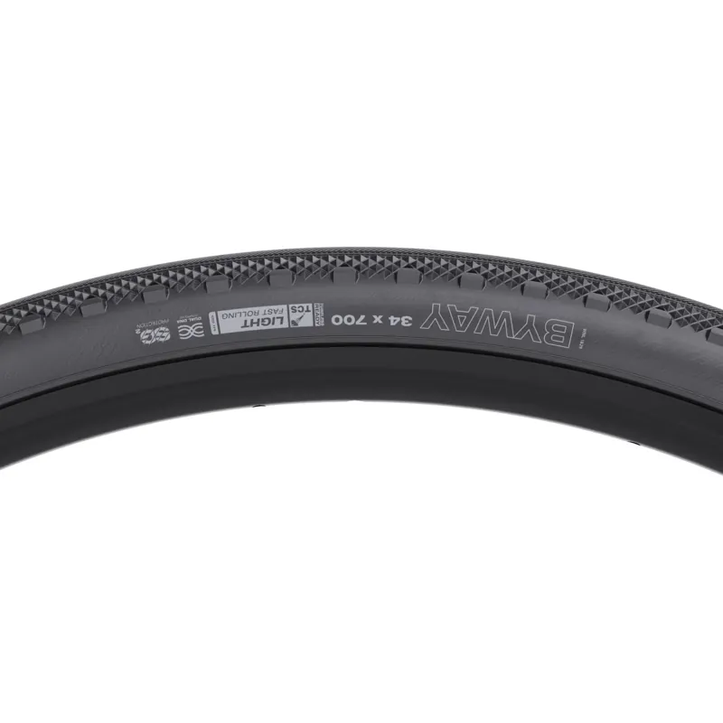WTB Byway TCS Light/Fast Rolling 60TPI Dual DNA 700c Tyre in Black-1