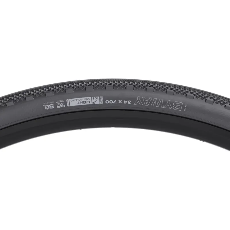 WTB Byway TCS Light/Fast Rolling 120TPI Dual DNA SG2 700c Tyre in Black-1