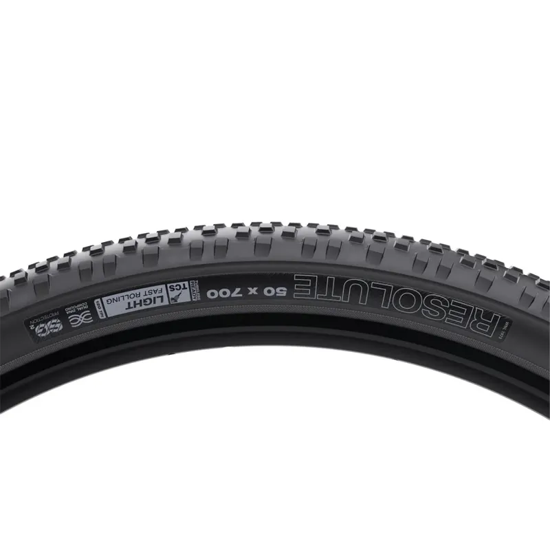 WTB Resolute TCS Light/Fast Rolling 120TPI Dual DNA SG2 50 x 700c Tyre in Black-3