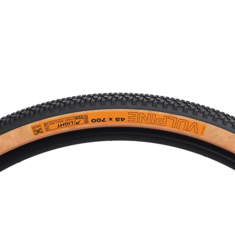 WTB Vulpine TCS Light/Fast Rolling 120TPI Dual DNA SG 45 x 700c Tyre in Tan-3