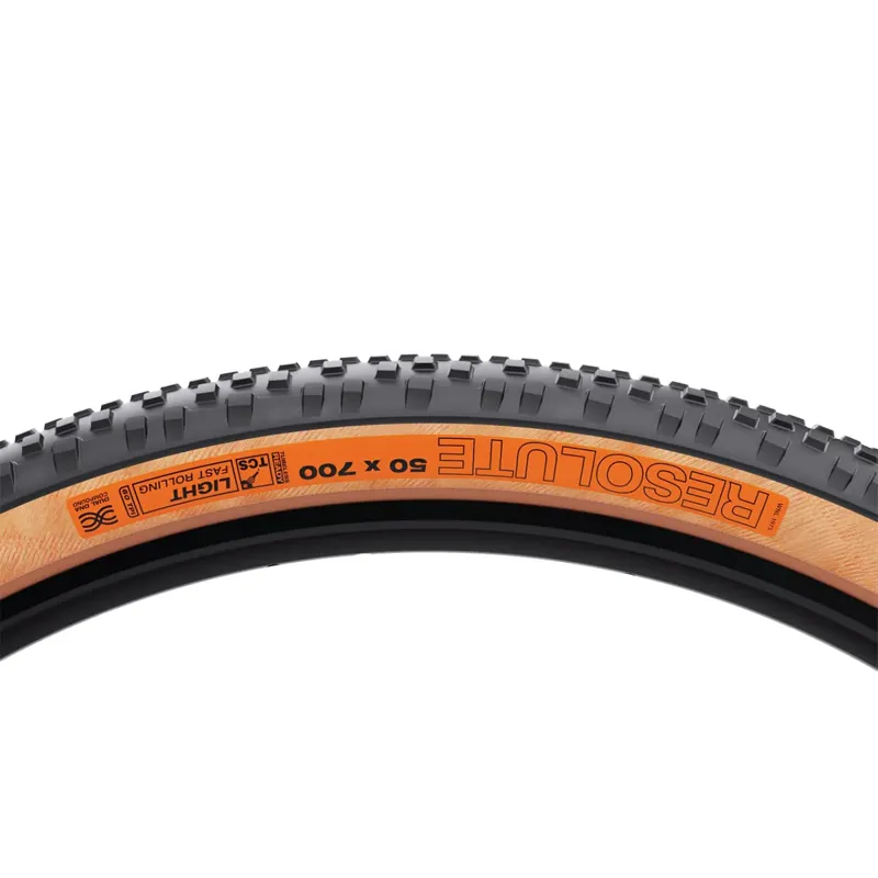 WTB Resolute TCS Light/Fast Rolling 120TPI Dual DNA SG2 50 x 700c Tyre in Tan-1