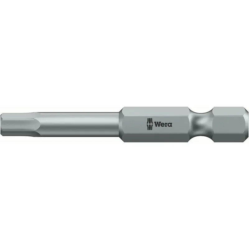 Wera Tools 840/4 Z Hex Plus Bits in Silver
