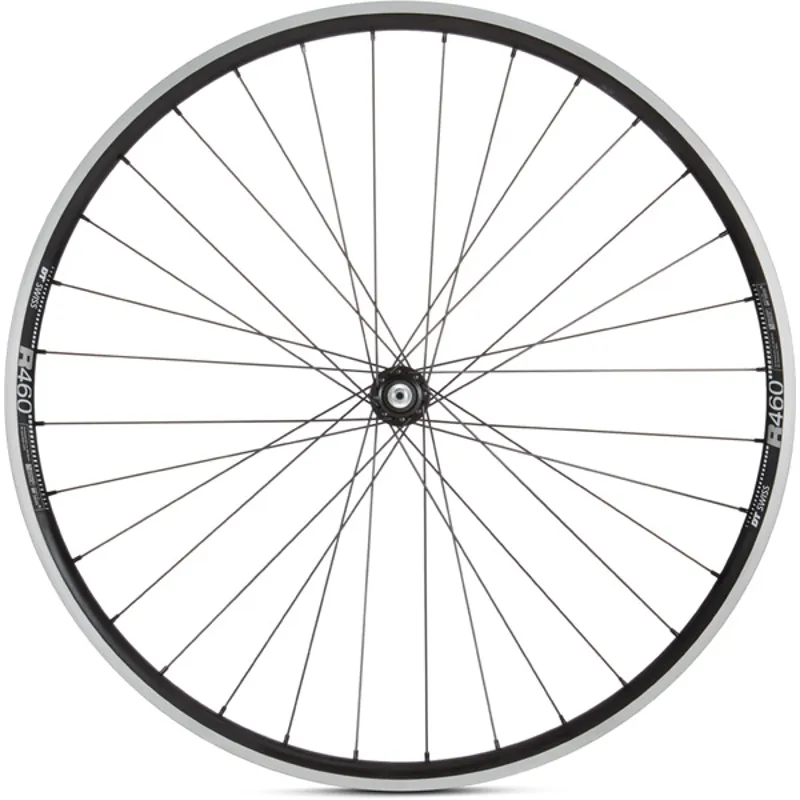 M Part DT Swiss R460 Shimano Quick Release Rim Brake 700c Front Road Wheel in Black-1