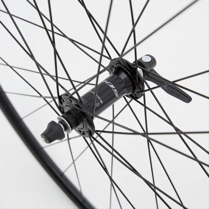 M Part DT Swiss R460 Shimano Quick Release Rim Brake 700c Front Road Wheel in Black-2
