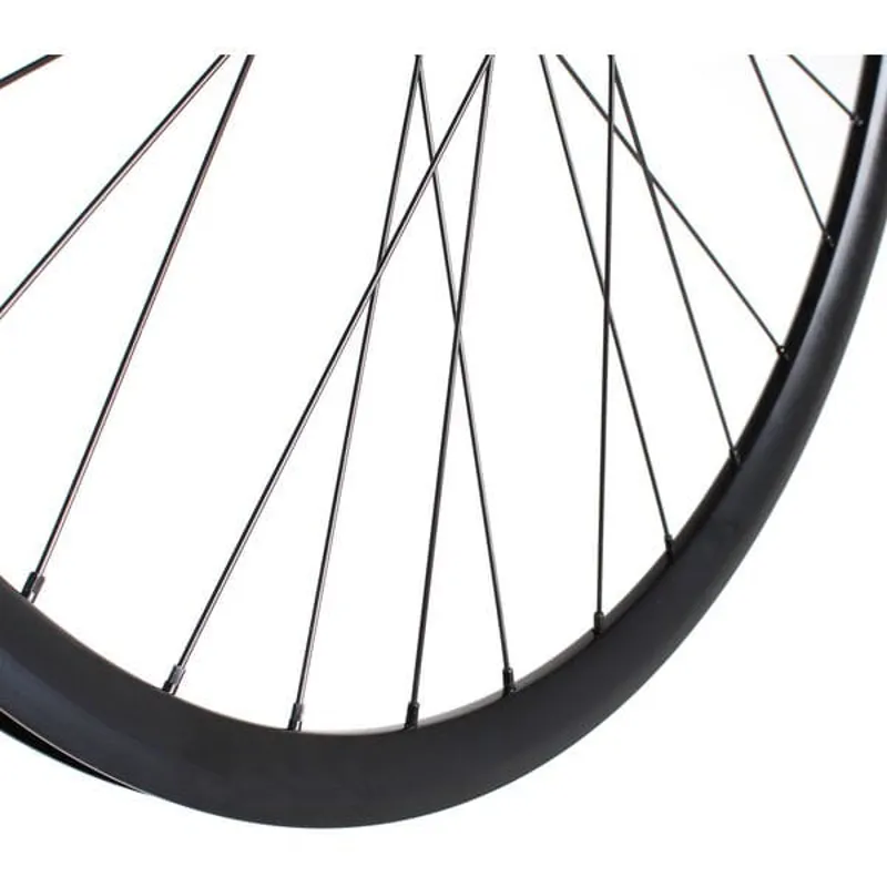M Part Shimano Tiagra CL 32H 700c 12 x 142mm Aero Road Rear Wheel in Black-3