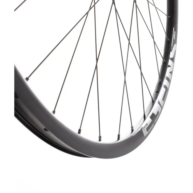 M Part Gravel Rear Wheel Shimano TC500 CL Hub TA 142x12 700c Sniper 24 Rim in Black-3