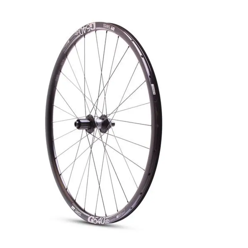 Balfes Bikes M Part DT Swiss 370 CL Hub G540 Rim TLR 700c Gravel Rear Wheel in Black | Free postage over £30, £10 off first order, price match & 0% finance.
