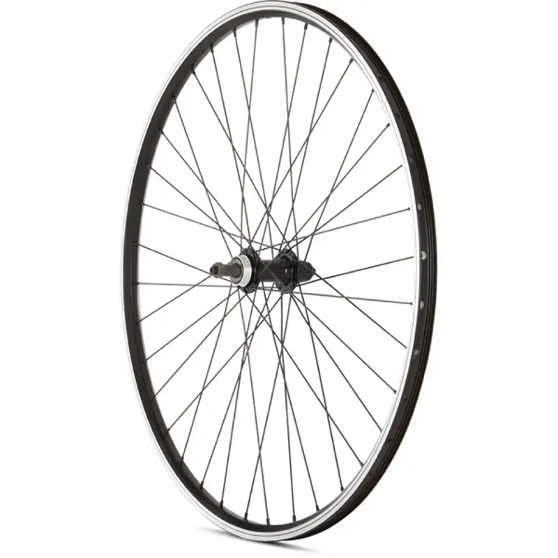 Balfes Bikes M Part Rim Brake Quick Release 700c Rear Hybrid Wheel in Black | Free postage over £30, £10 off first order, price match & 0% finance.