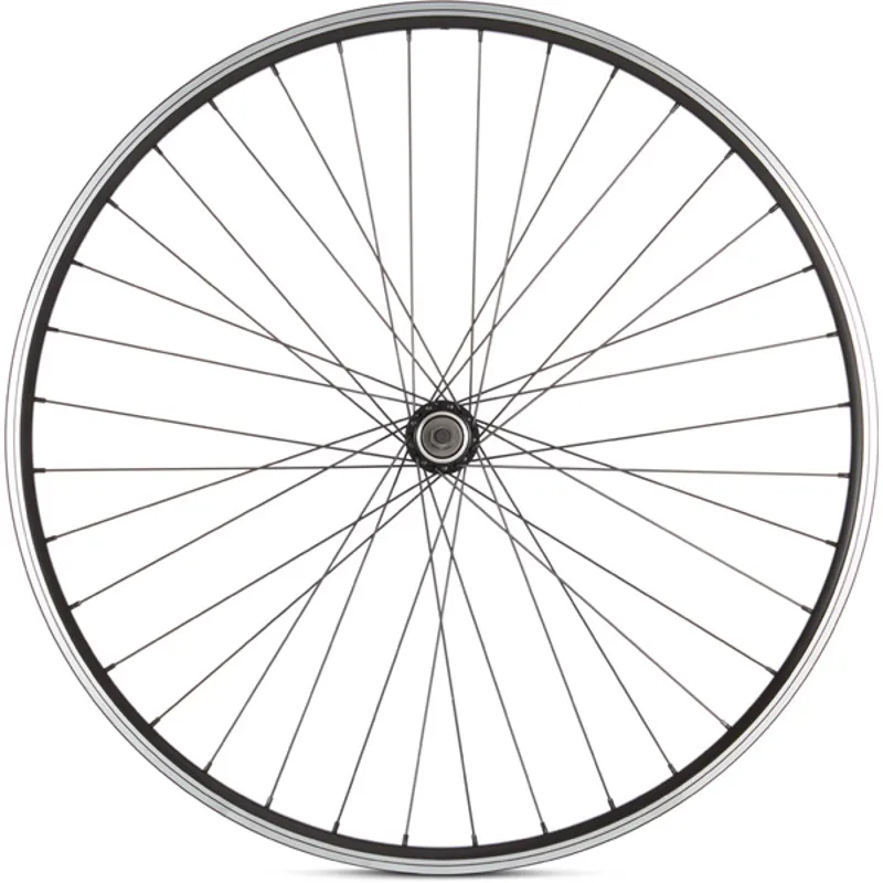 M Part Rim Brake Quick Release 700c Rear Hybrid Wheel in Black-1