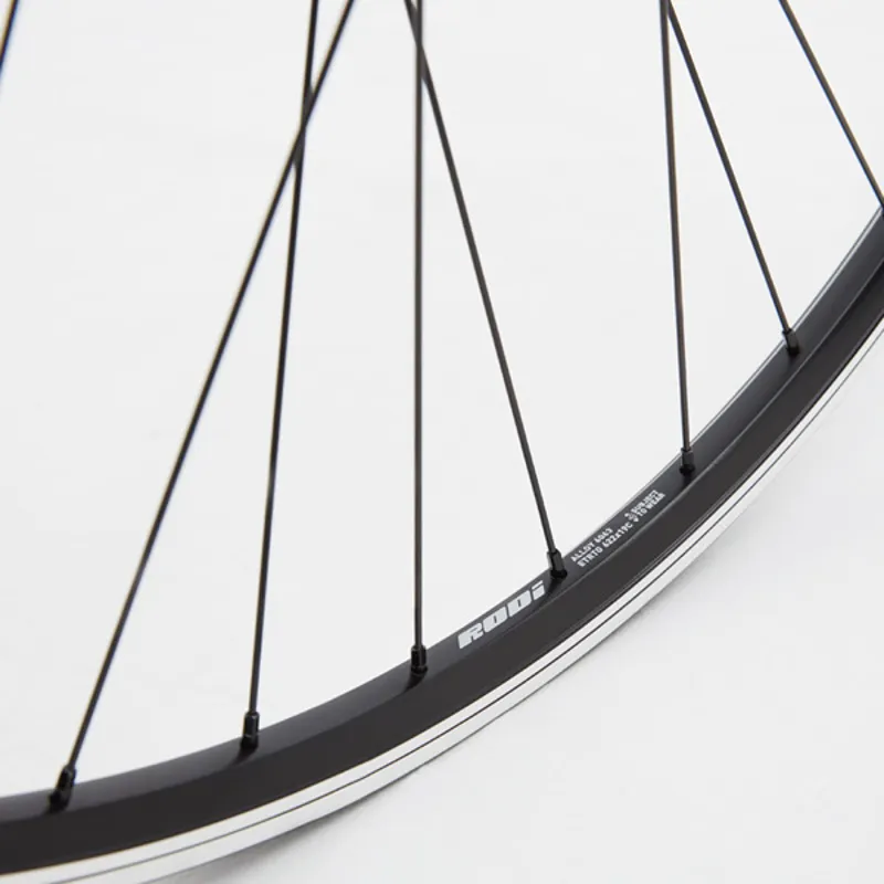 M Part Rim Brake Quick Release 700c Rear Hybrid Wheel in Black-3