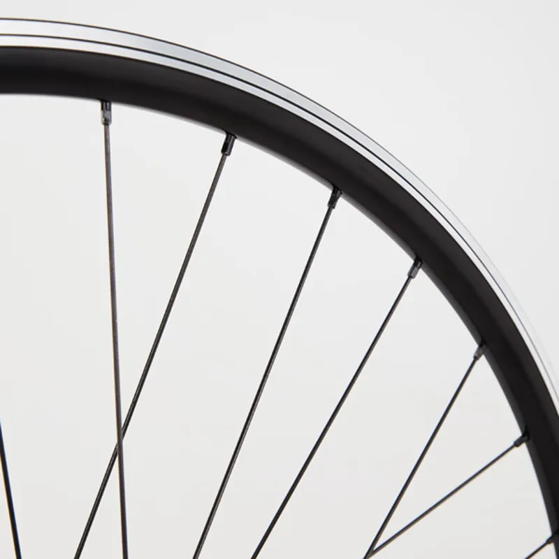 M Part Rim Brake Quick Release Cassette 700c Rear Road Wheel in Black-3