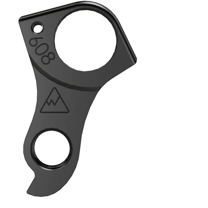 Wheels Manufacturing Replaceable Derailleur Hanger/Dropout 608 in Black-1