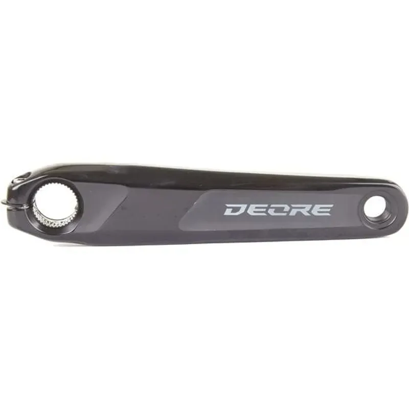 Balfes Bikes Shimano Deore FC-M6100-1 Left Hand Crank Arm Unit 175mm in Black | Free postage over £30, £10 off first order, price match & 0% finance.