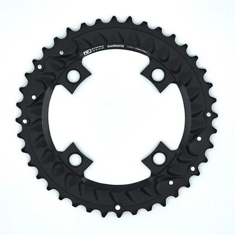 Balfes Bikes Shimano FC-M6000 Deore 10-Speed Triple Outer Chainring 40T-AN in Black | Free postage over £30, £10 off first order, price match & 0% finance.
