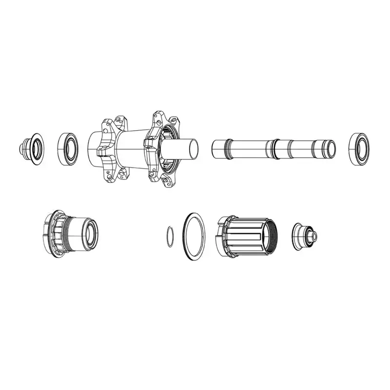 Balfes Bikes Zipp 188 Rear Wheel Freehub Body Spacer Qty 2 | Free postage over £30, £10 off first order, price match & 0% finance.