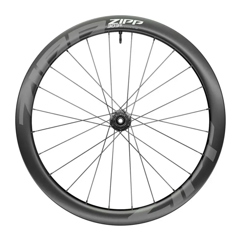 Zipp 303 S Carbon Tubeless Disc Brake Shimano HG Freehub 700c Wheelset in Black-2